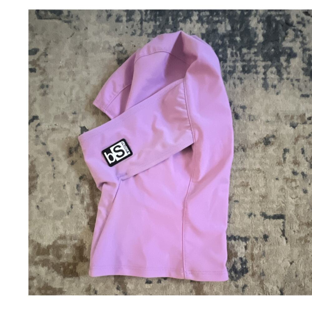 BlackStrap Pink Balaclava Hood, One Size, Solid Polyester/Elastane Blend Logo